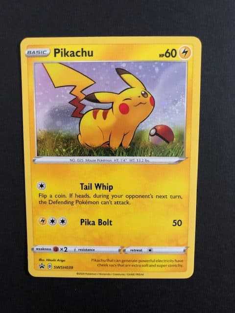 Pikachu Holo – SWSH039 Promo
